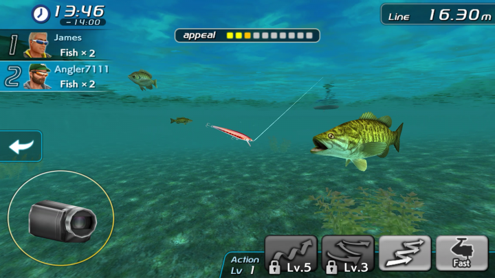 Evolutionary Fishing Game App 'BASS FISHING 3D II', Now Released for iOS  and GooglePlay